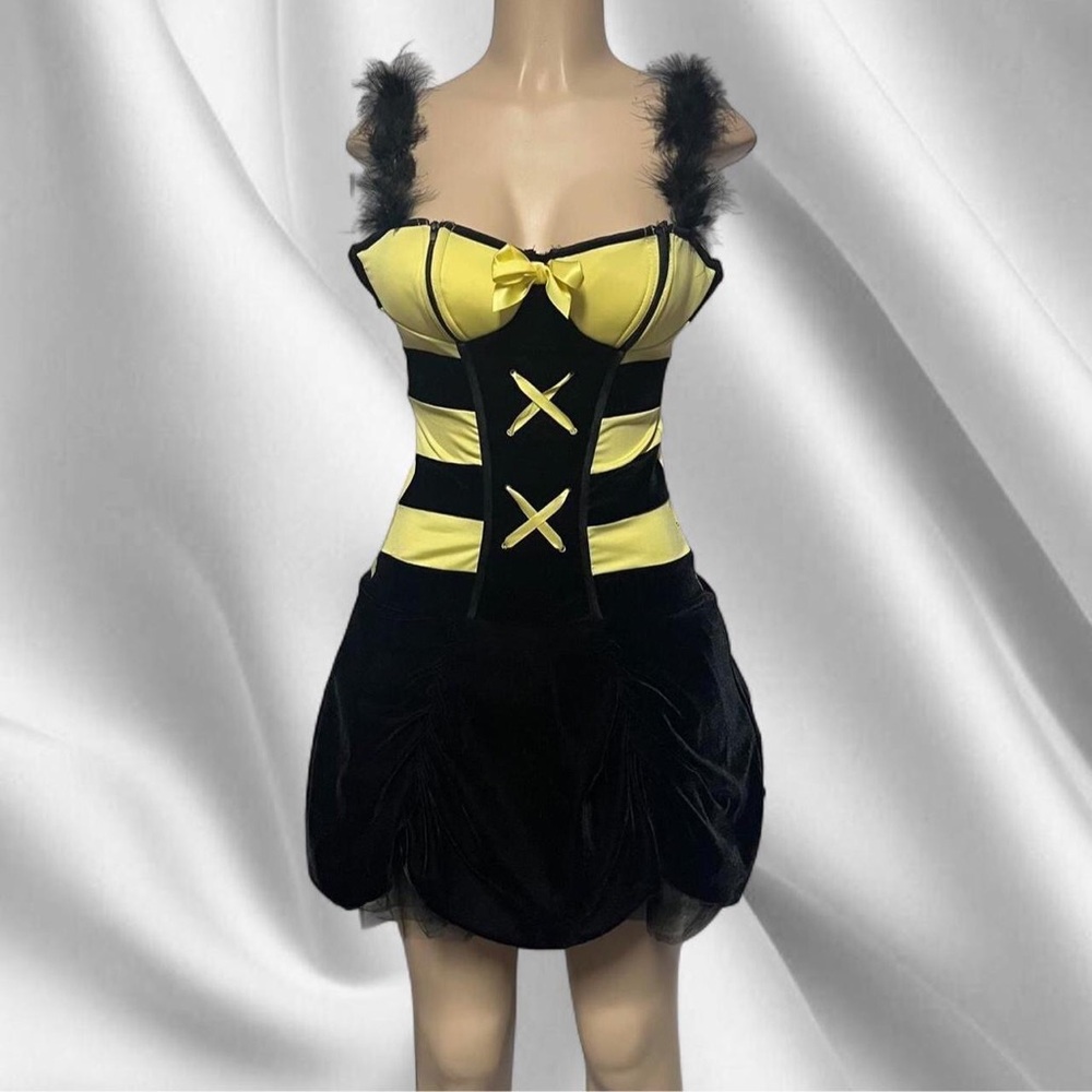 Y2K Coquette Bee Dress